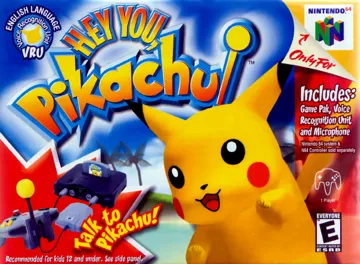 Hey You, Pikachu! (USA) box cover front